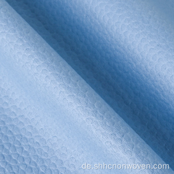 Holzpulpe Polyester Spunlace Vlies -Industrie -Wischtücher